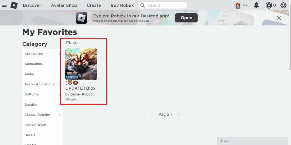 How To See Your Favorite Items On Roblox TechCult