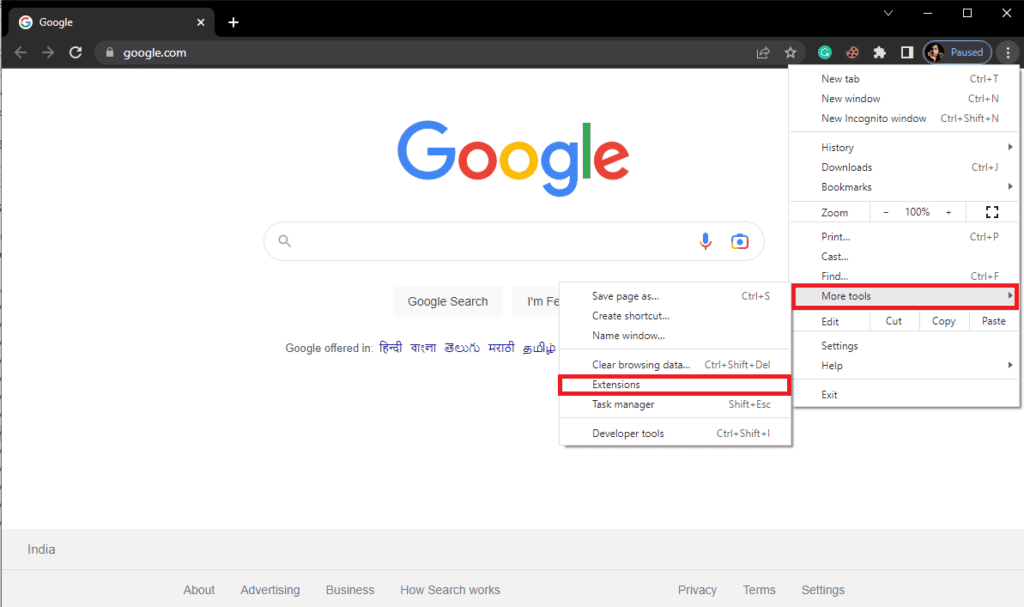 Fix Google Chrome Disk Full Download Error – TechCult