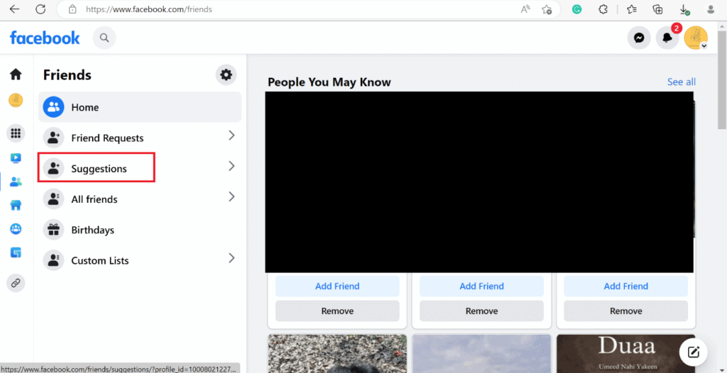 How to Recommend Friends on Facebook – TechCult