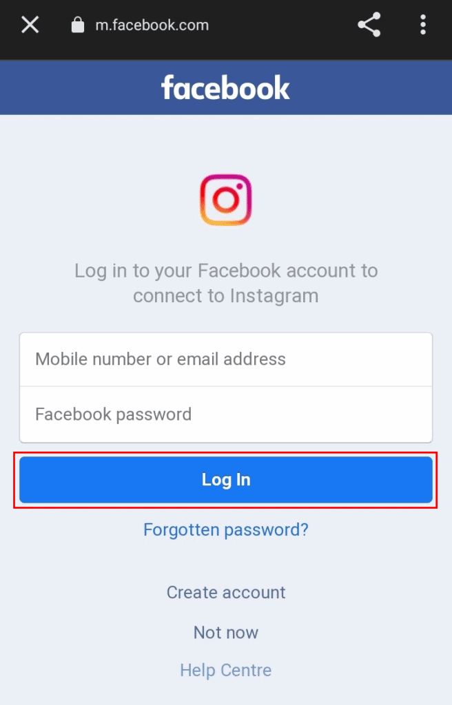How To Login To Instagram Without Phone Number And Email TechCult How To Login To Instagram Without Phone Number And Email TechCult