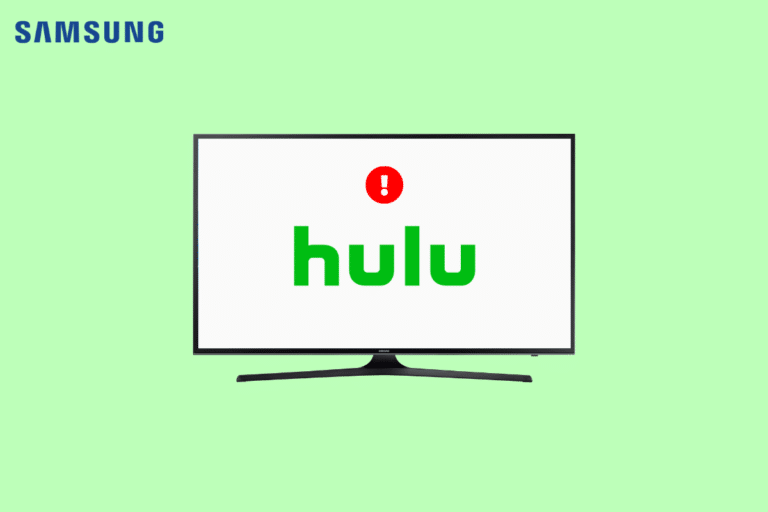 Fix Hulu Not Working on Samsung TV TechCult