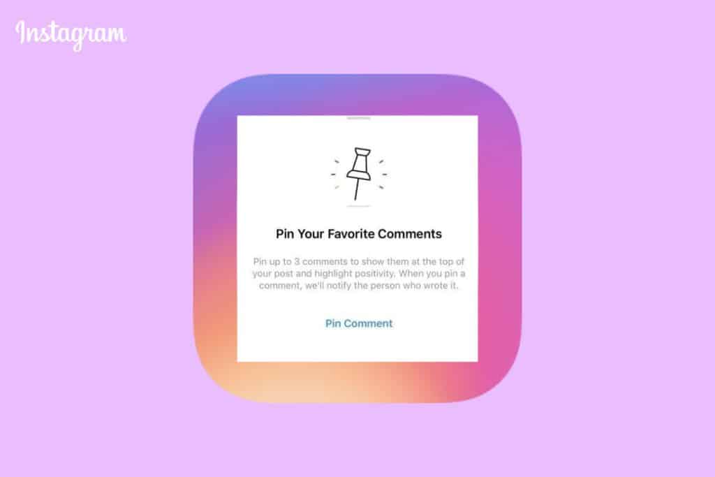 How to Pin My Own Comment on Instagram