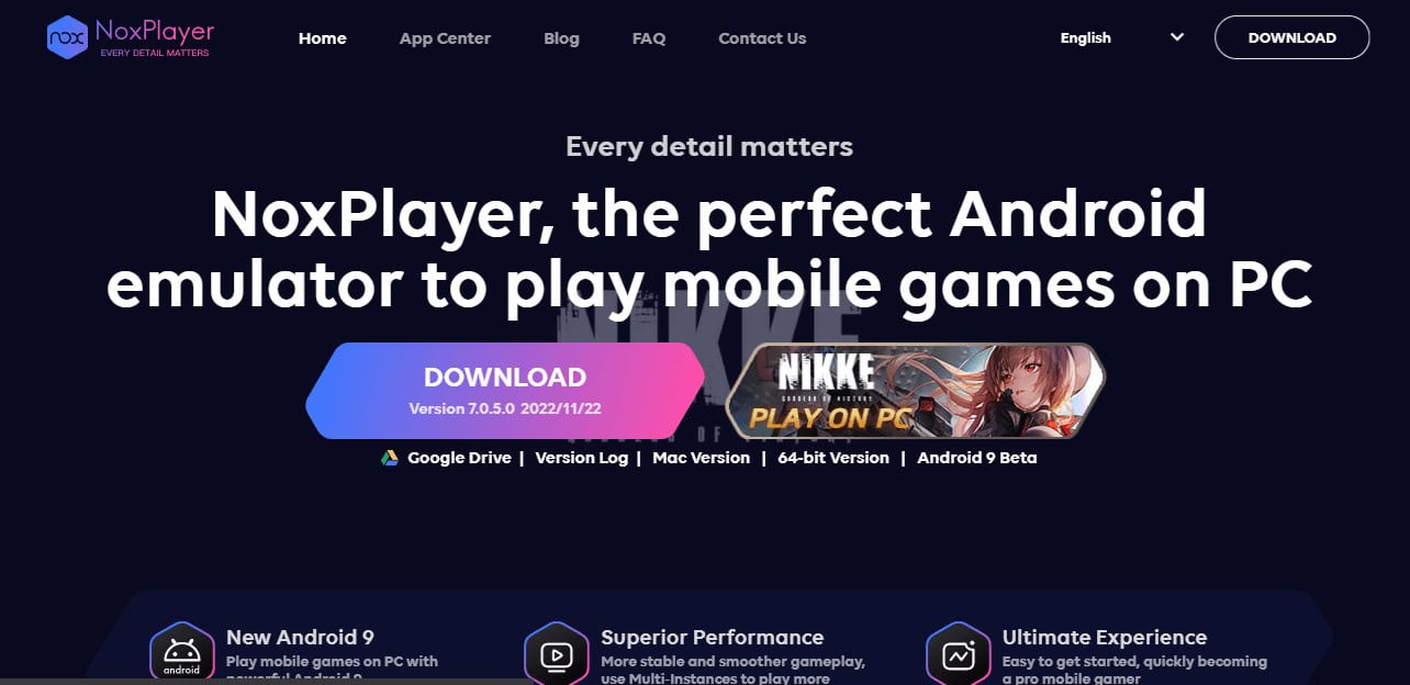 Download Nox Player