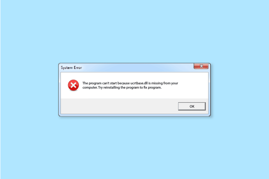 Fix Ucrtbase.dll Was Not Found Error on Windows 10
