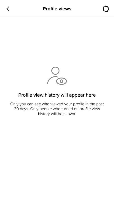 From here, you can see all the TikTok users who visited your profile