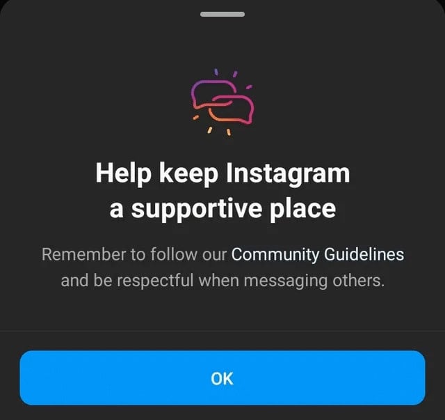 Supportive Place message | hidden words on Instagram