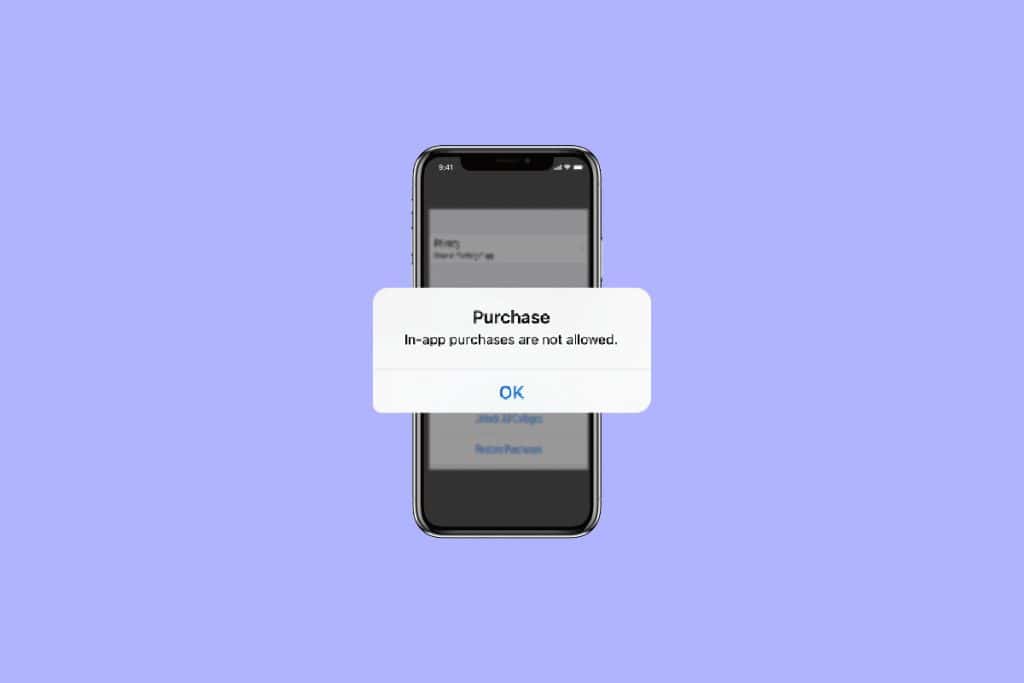 Fix iPhone In App Purchase Is Not Supported Error