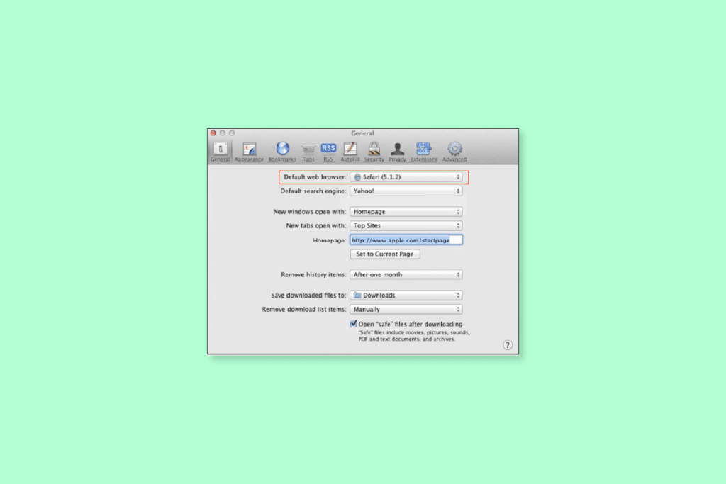 How to Change My Default Homepage in Safari