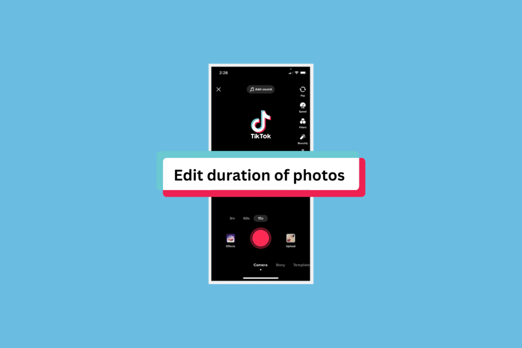How to Edit Duration of Photos on TikTok on Phone