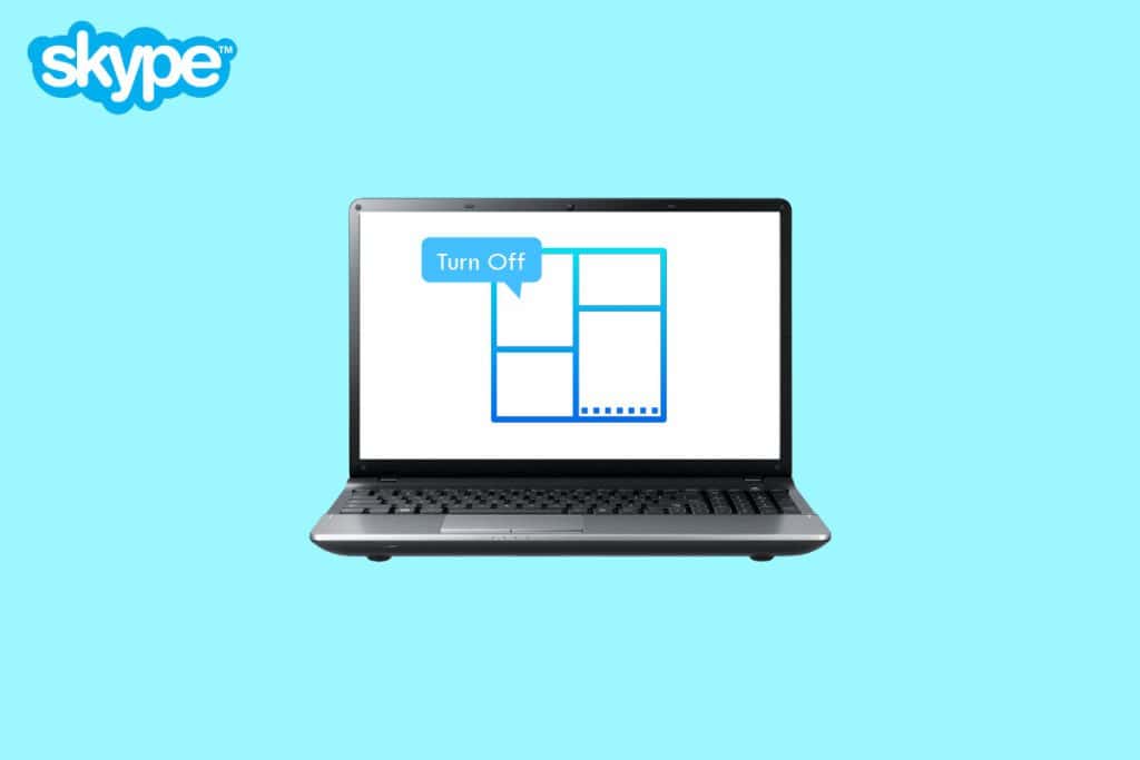 How to Turn Off Skype Split Screen