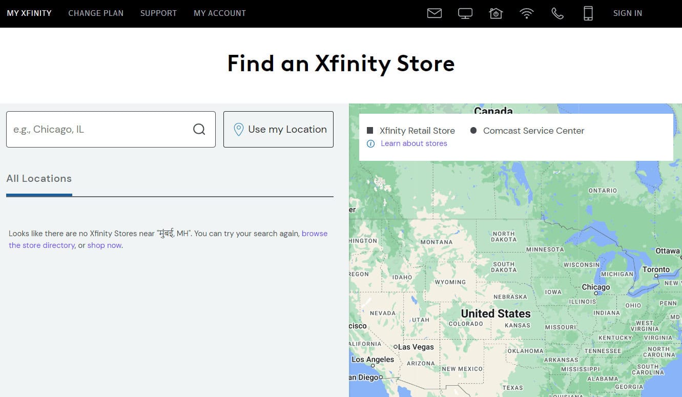 Xfinity store locator | Xfinity SIM card plans