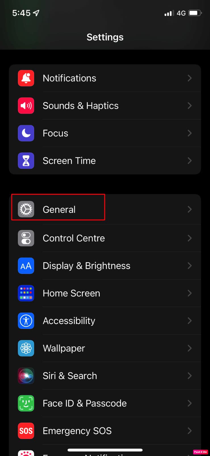 click general