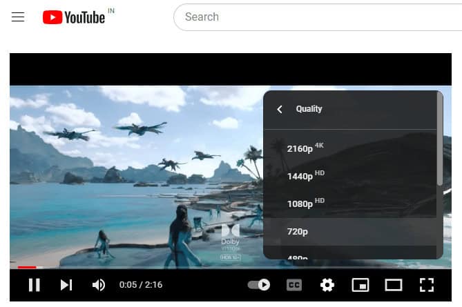 Click on the required quality. 9 Ways to Fix YouTube This Video is Unavailable in Your Country