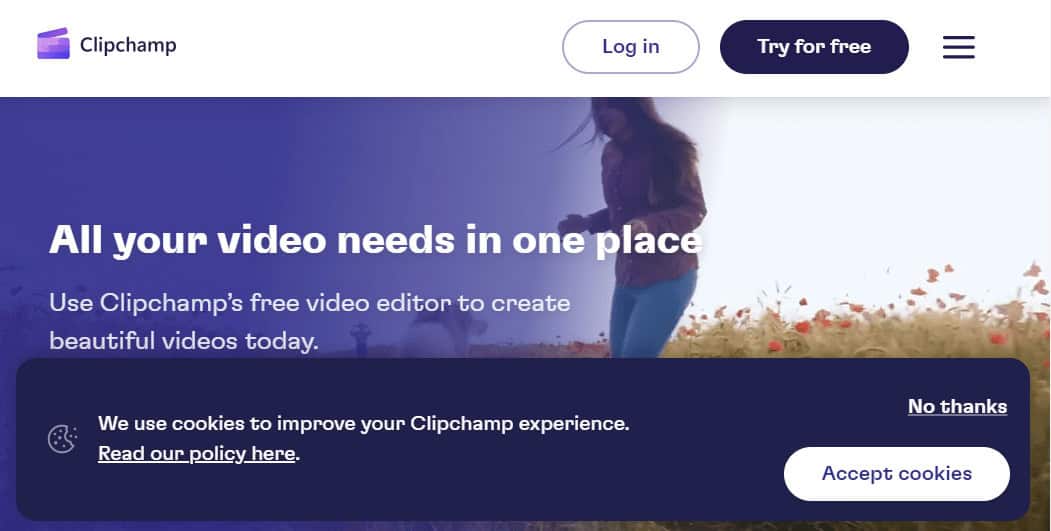 Clipchamp. 39 Best Webcam Software for Windows 10