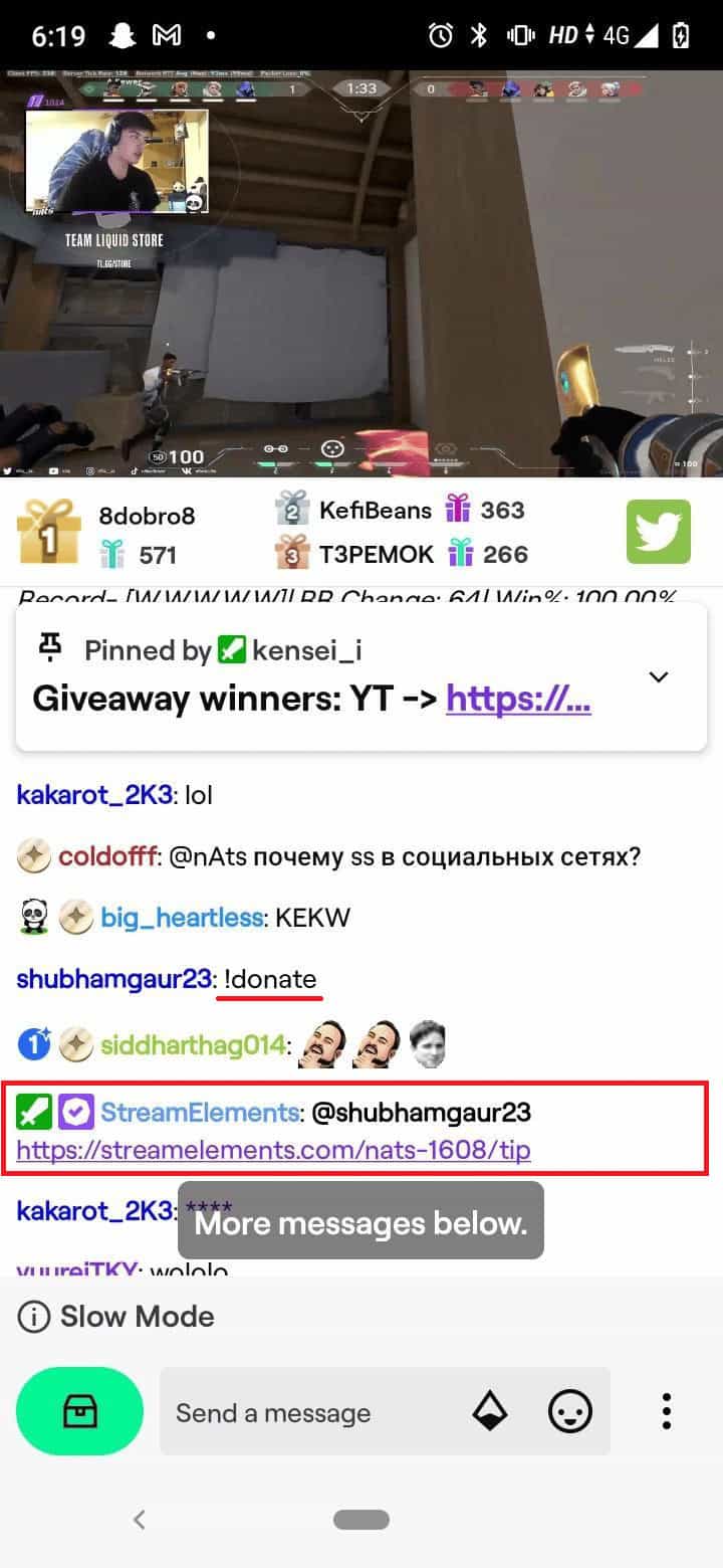 donate command. Twitch Chat Commands for Bots