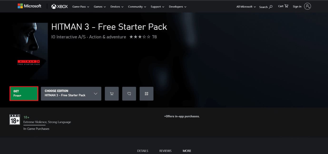 download page of hitman 3. 50 Best Free Games for Windows 10 to Download