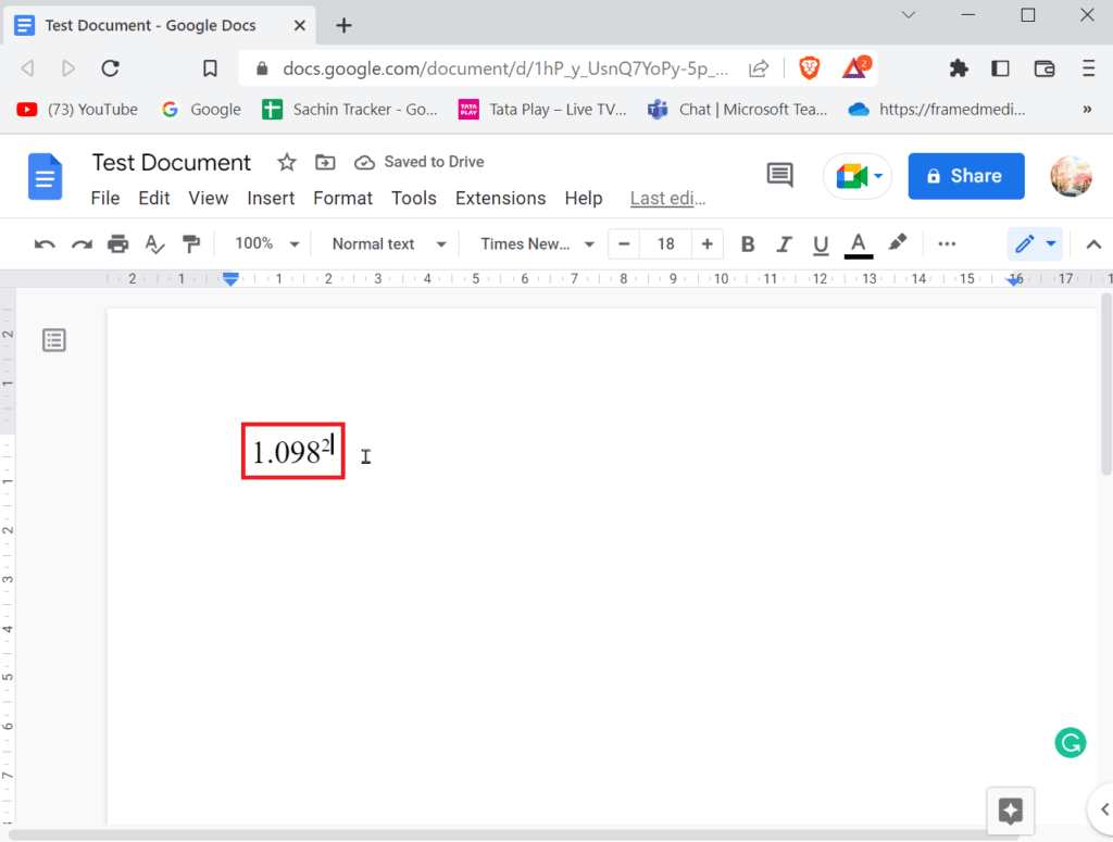How to Add Arrows, Superscript and Symbols in Google Docs – TechCult