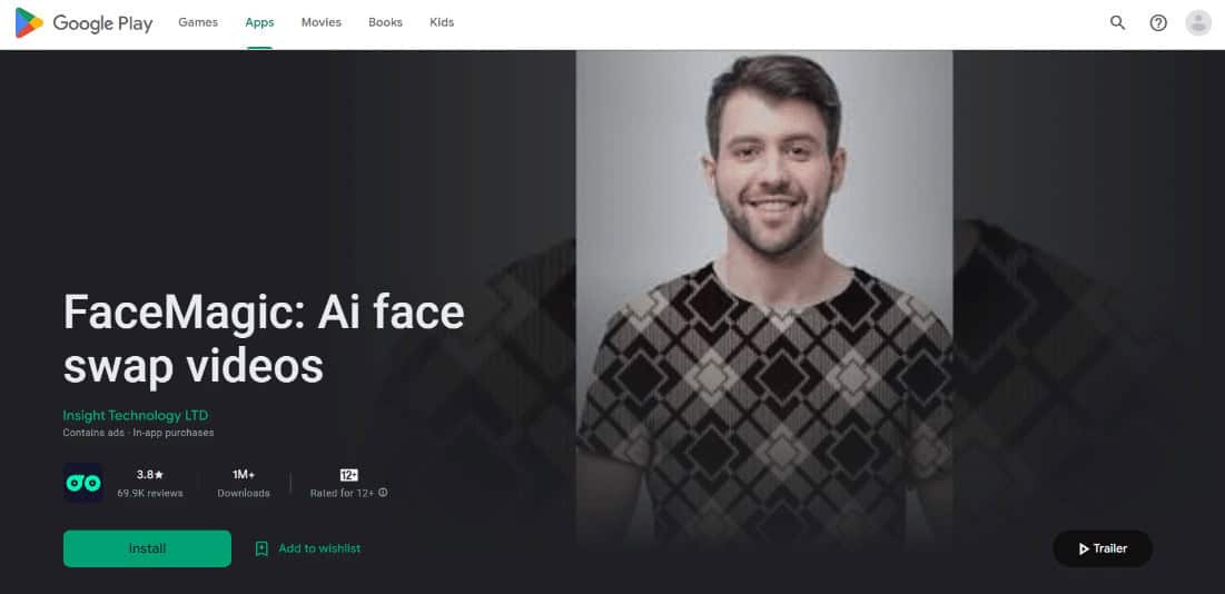 facemagic playstore 