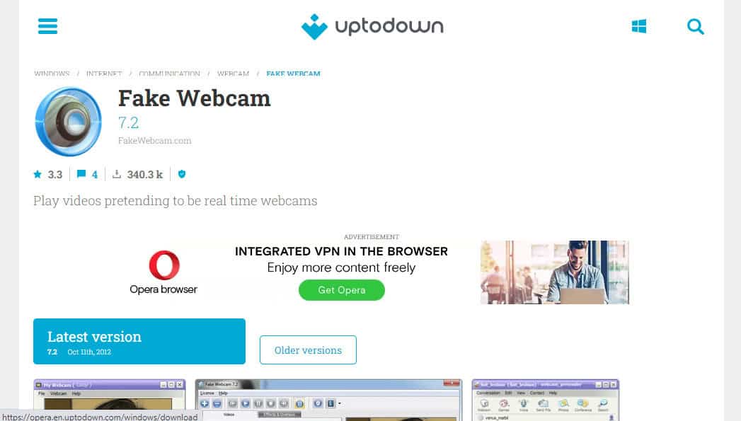 Fake Webcam