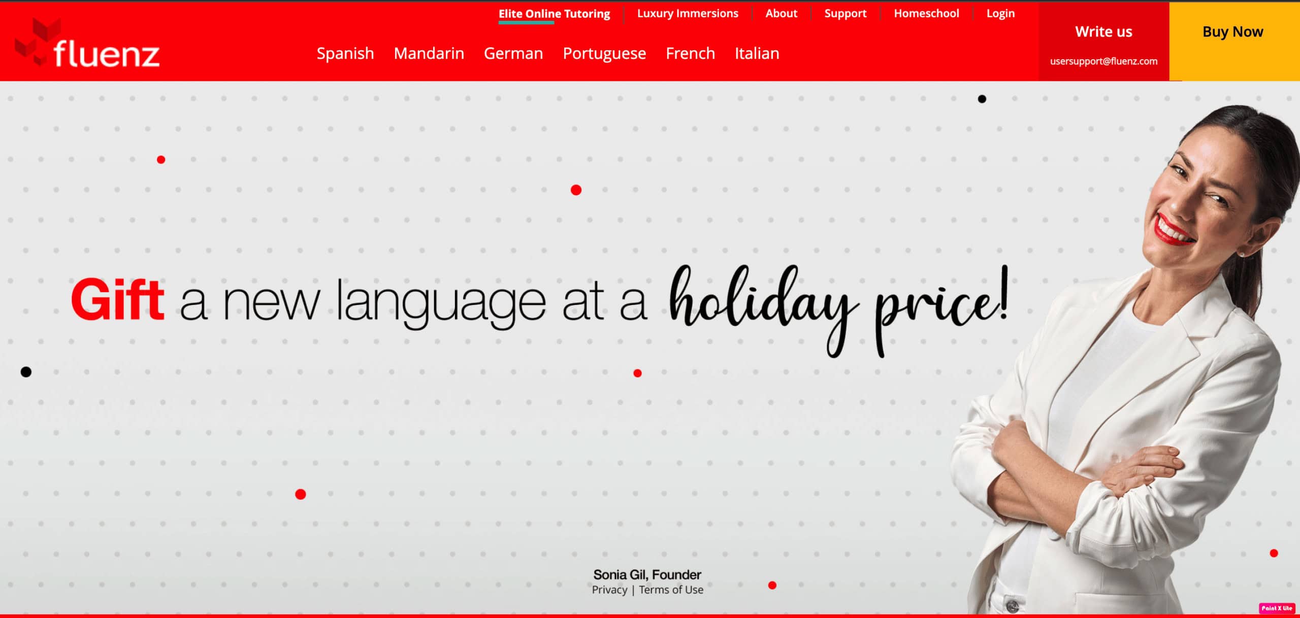 fluenz homepage