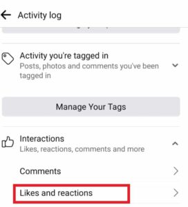 How to See Your Liked Posts on Facebook App – TechCult