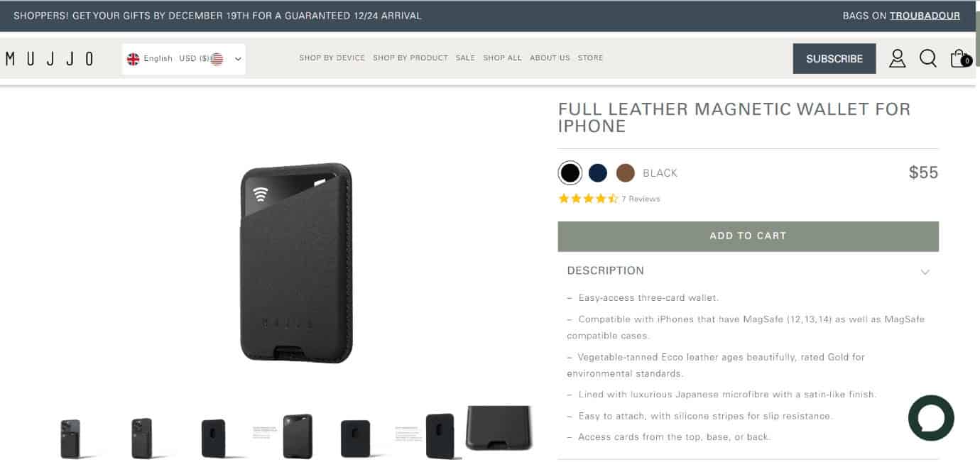FULL LEATHER MAGNETIC 