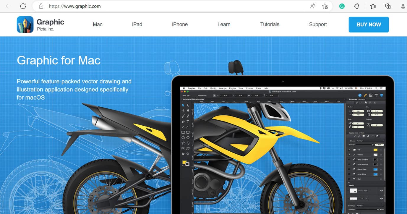 graphic web page | best adobe illustrator alternative mac