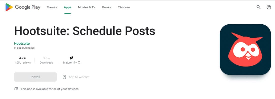 Hootsuite. Top 20 Best Free Instagram Post Planner Apps