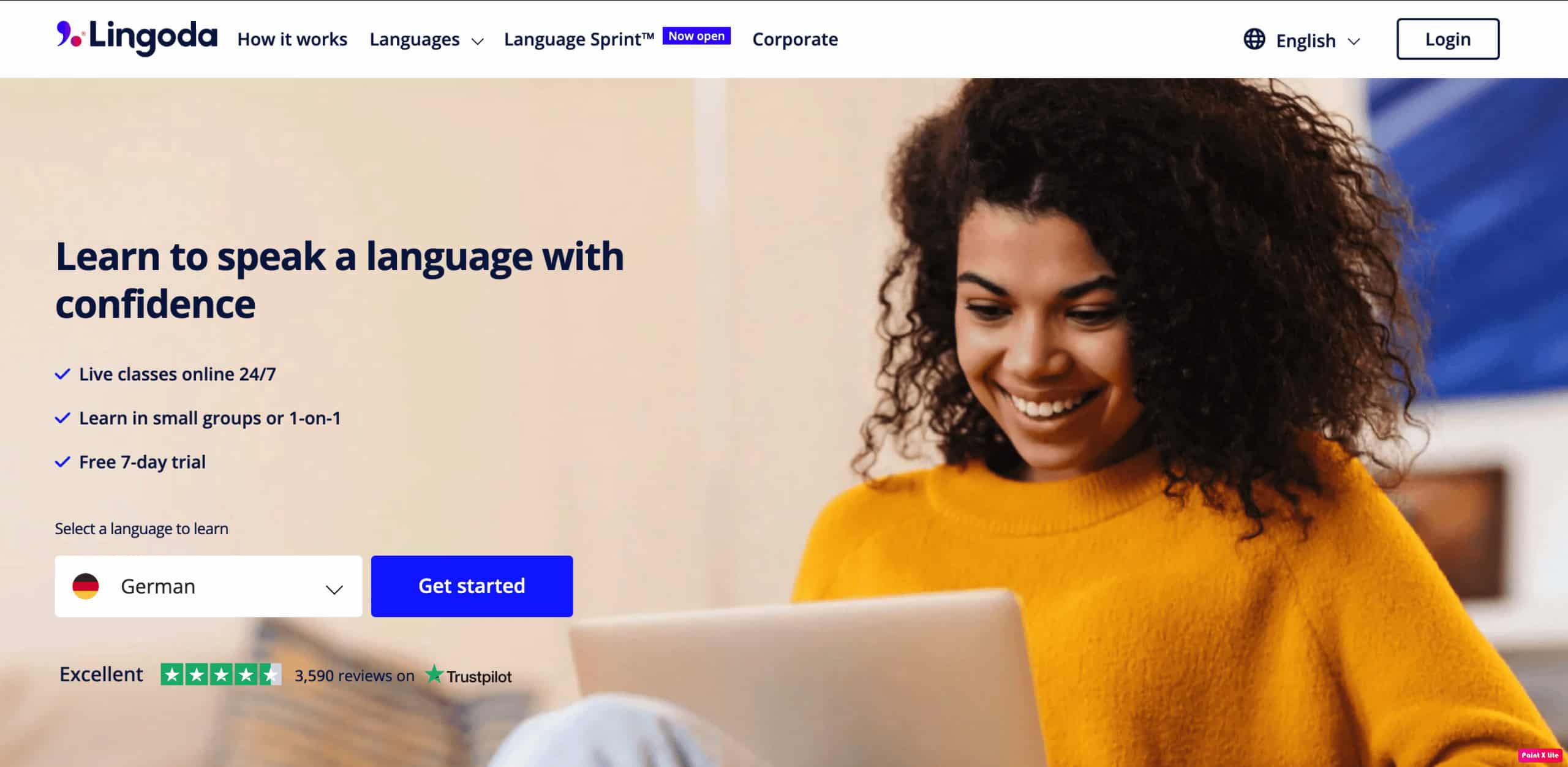 lingoda homepage. 31 Best Free Language Learning Apps for iOS