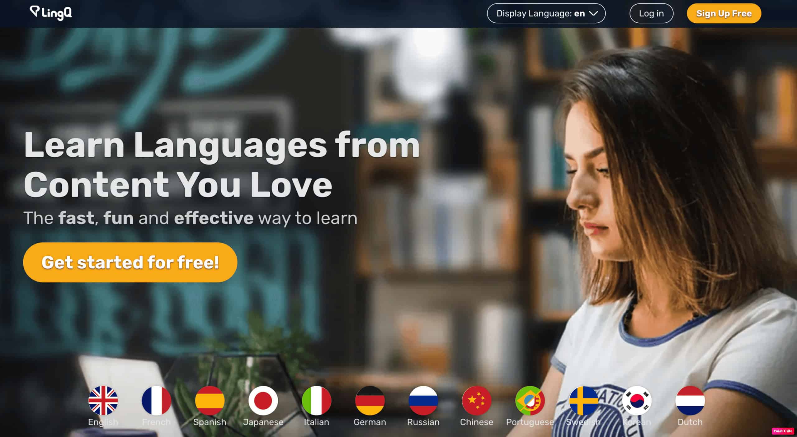 lingQ homepage