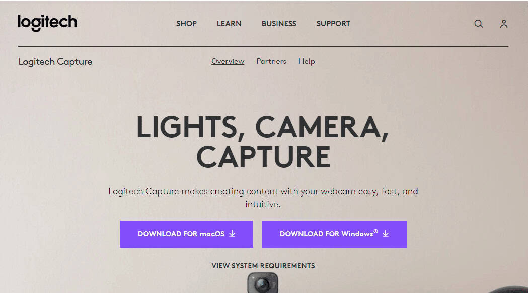 Logitech Capture. 39 Best Webcam Software for Windows 10