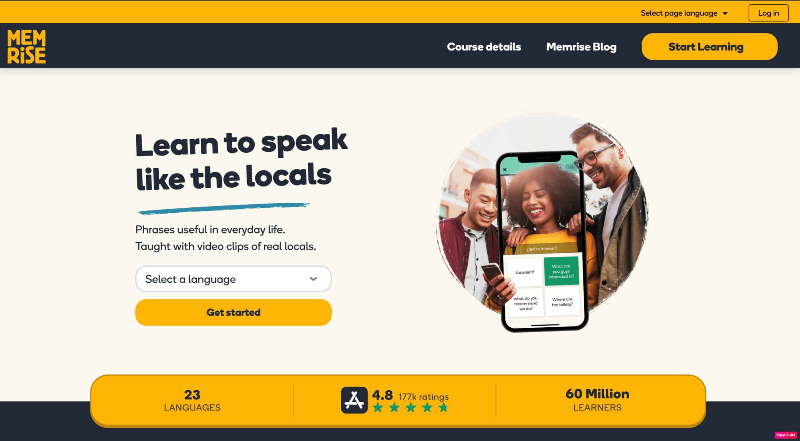 memrise homepage. 31 Best Free Language Learning Apps for iOS