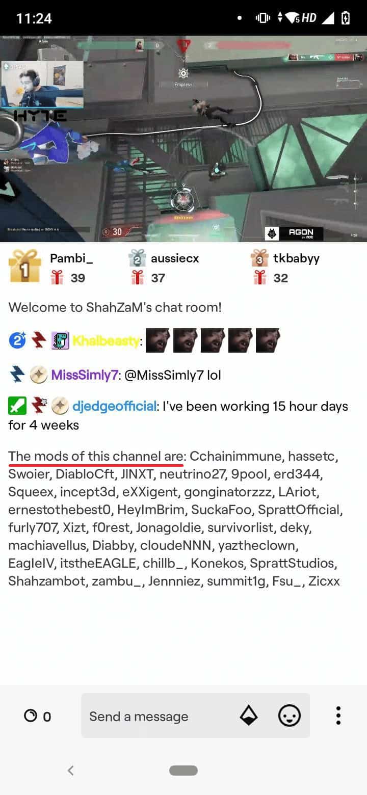 mods command | fun twitch commands for viewers