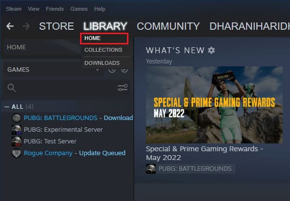 click on HOME and search for your game. Fix You Have Been Disconnected Error in Halo Infinite