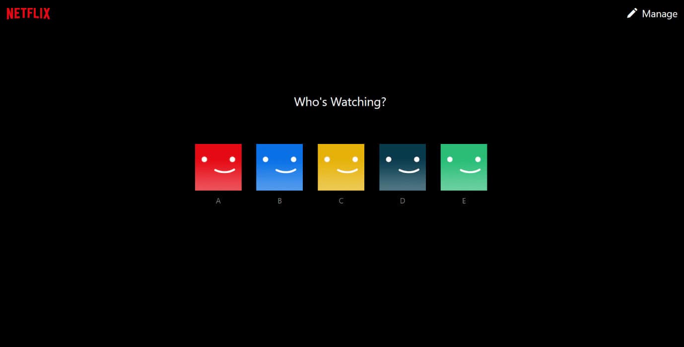 number of profiles on netflix