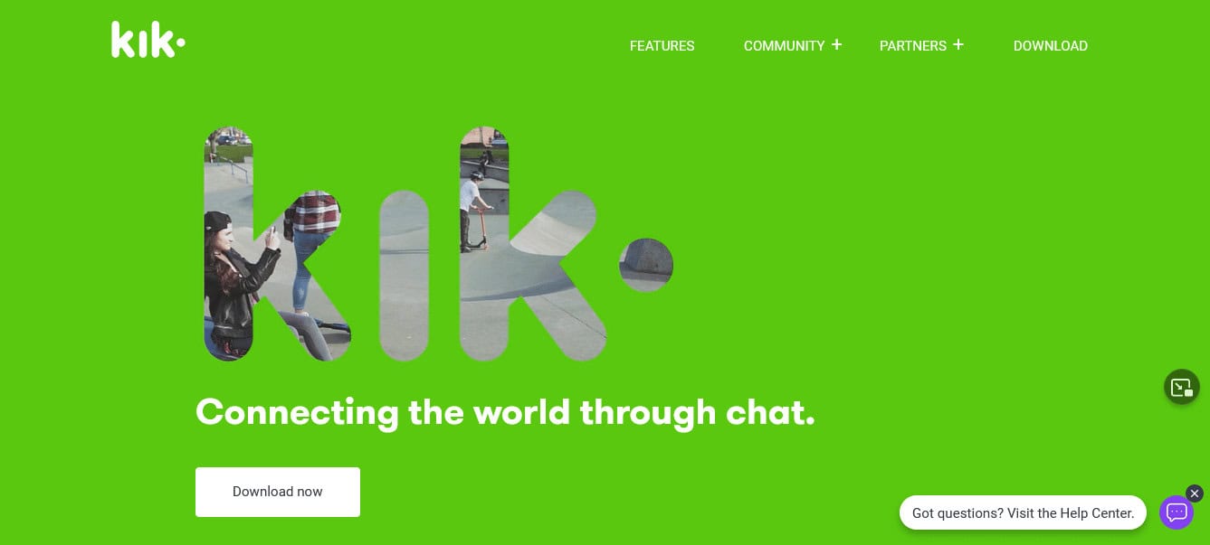 Official website. is Kik a dating app