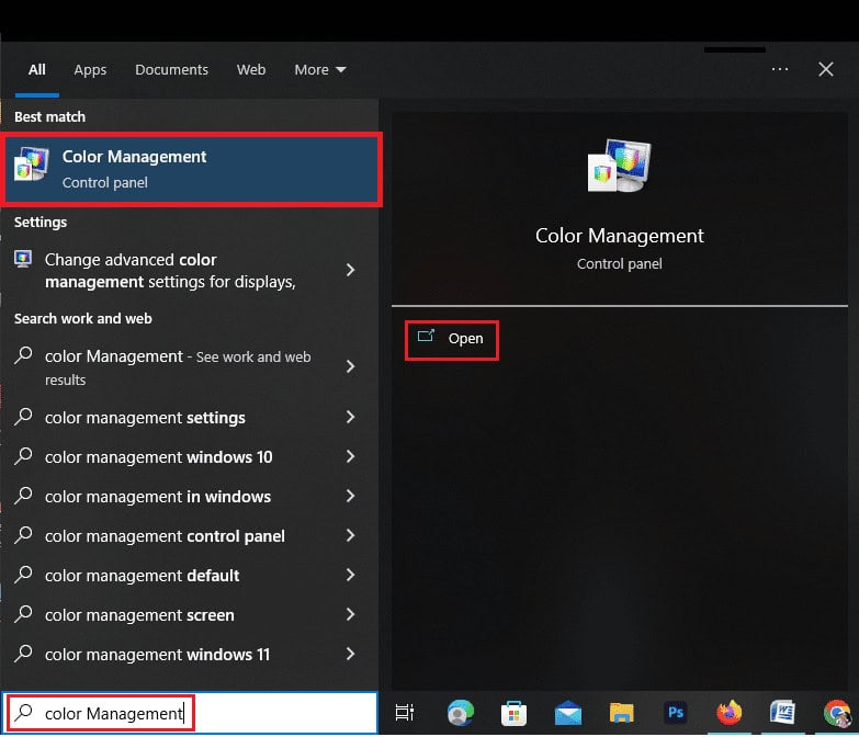 open color management