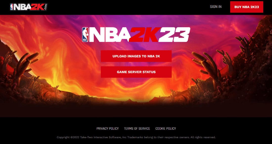 Open NBA2K website. 7 Ways to Fix EFEAB30C NBA 2K17 Error Code