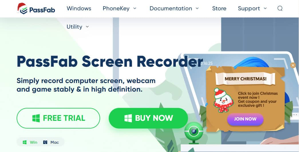 PassFab Screen Recorder