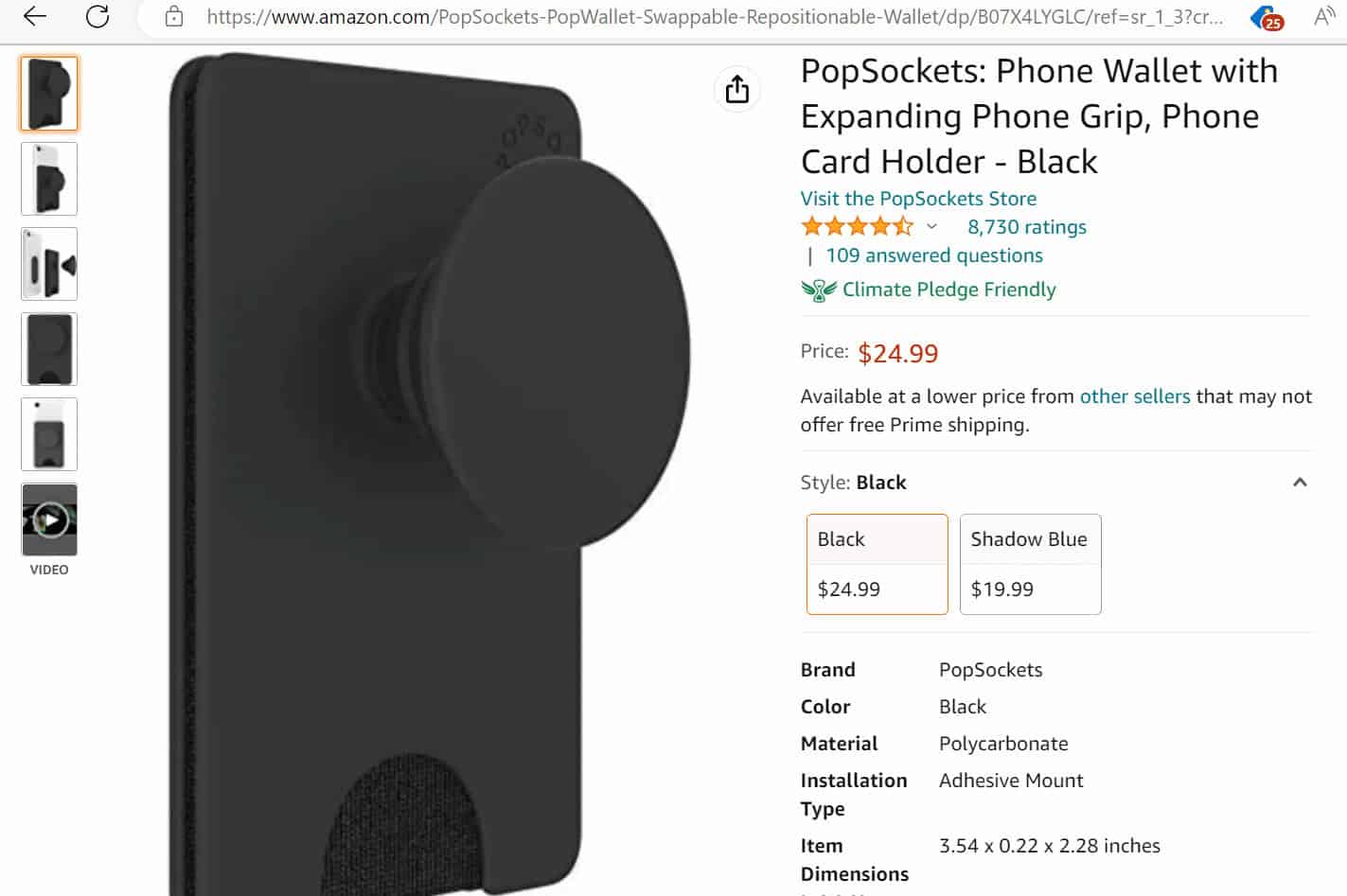 PopSockets phone 