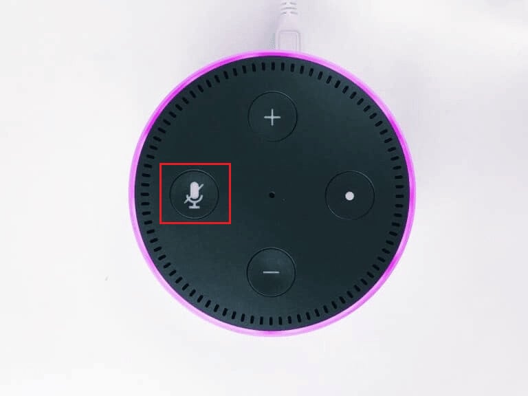 Press the microphone button