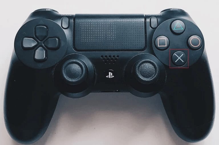Press X button