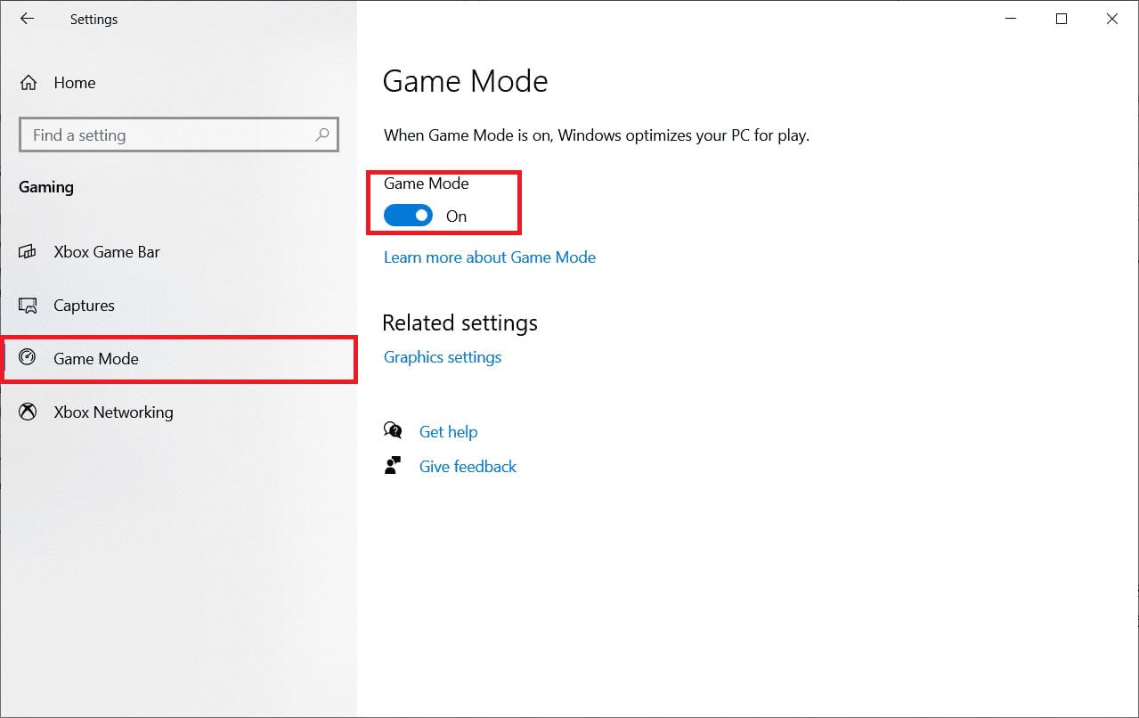 game mode