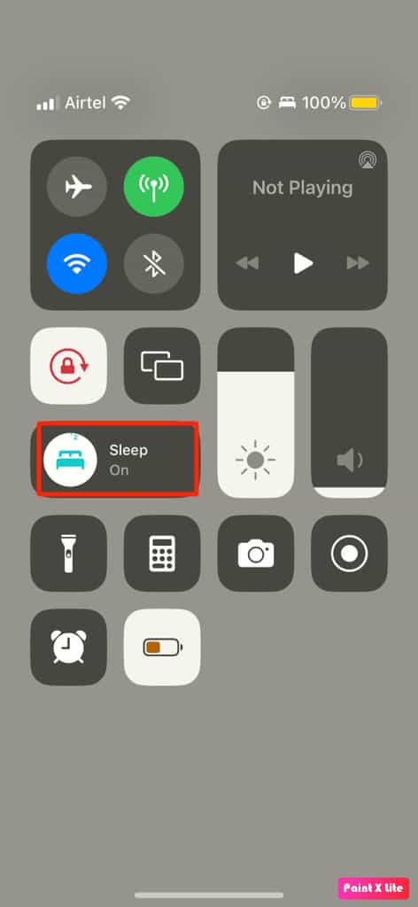 sleep option