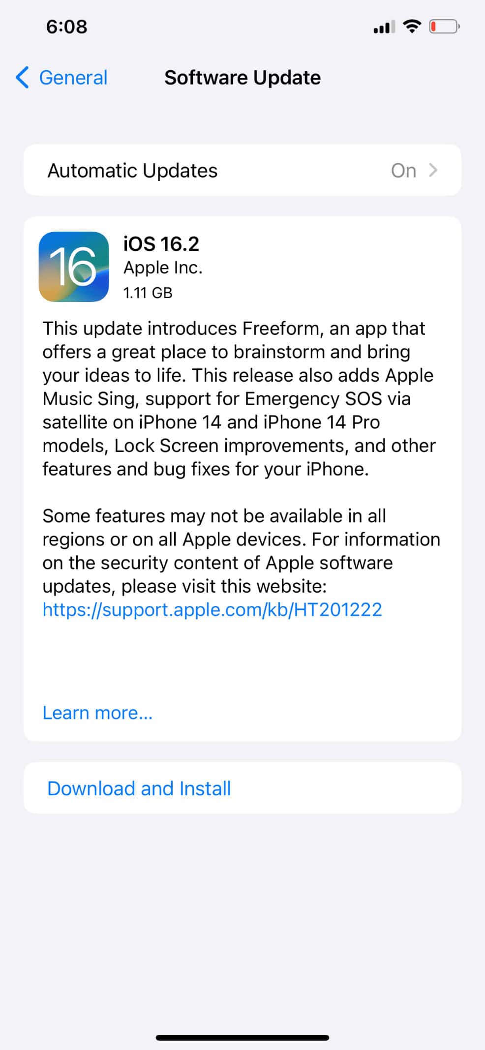 Software Updates 