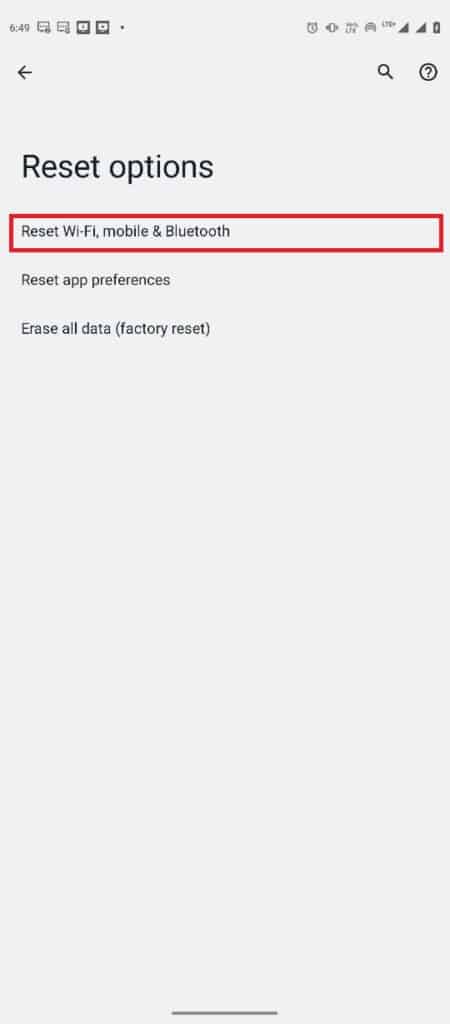 Fix Google for Android Shows Offline Issue – TechCult