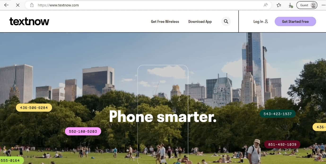 textnow web page | best free WiFi calling app for Android
