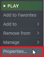 right click on the game and select the Propertiesโฆ option. Fix You Have Been Disconnected Error in Halo Infinite