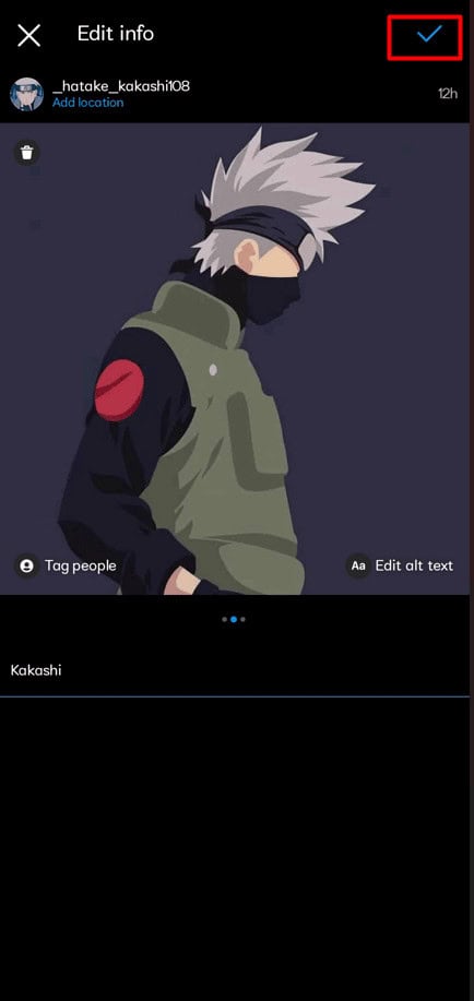 To save the edit, tap Done in the top right corner | Can You Delete One Picture Out of Multiple on Instagram After Posting?