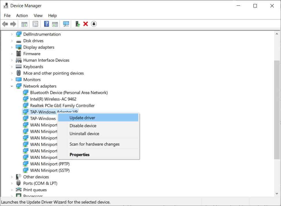 Update Network Drivers. Fix Error 523: Origin is Unreachable